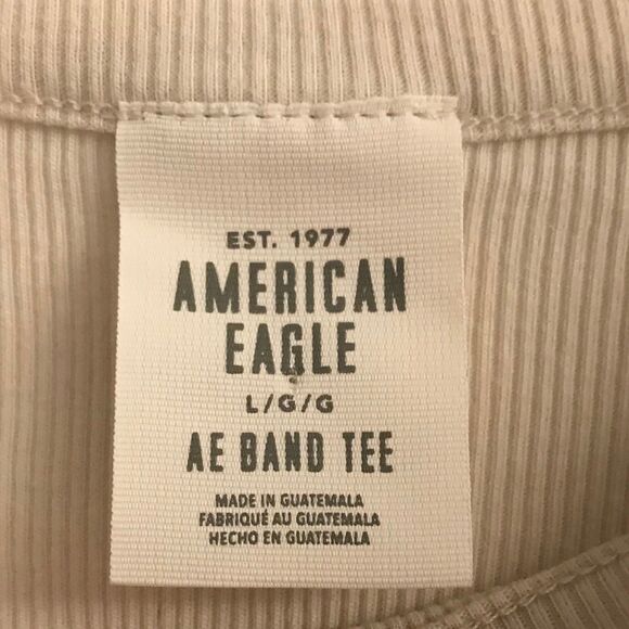 AE Dolly Parton Baby Doll Ribbed Band Tee L - Picture 5 of 7